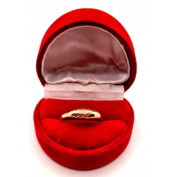 Złoty pierścionek zdobiony PR.585 W:2,34gr R.20 InterSKLEP