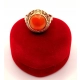 Złoty pierścionek z Koralem WARMET PR.585 W:5,02gr R.19 InterSKLEP