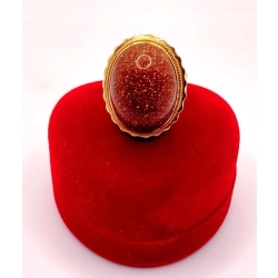 Złoty pierścionek z Piaskiem pustyni PR.750 W:7,06gr R.17 InterSKLEP