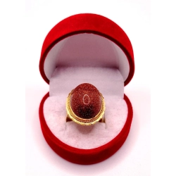 Złoty pierścionek z Piaskiem pustyni PR.750 W:7,06gr R.17 InterSKLEP