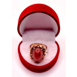 Złoty pierścionek z Agatem PR.585 W:7,54gr R.13 InterSKLEP