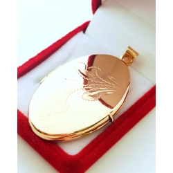 Złota zawieszka sekretnik otwierany Pr.585 W:7,10gr InterSKLEP