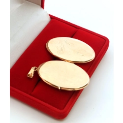 Złota zawieszka sekretnik otwierany Pr.585 W:7,10gr InterSKLEP