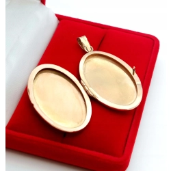 Złota zawieszka sekretnik otwierany Pr.585 W:7,10gr InterSKLEP