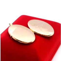 Złota zawieszka sekretnik otwierany Pr.585 W:7,10gr InterSKLEP