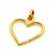 Złota zawieszka Serce Pr.750 W:1,62gr InterSKLEP