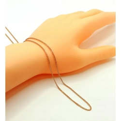 Złoty łańcuszek gęsta Pancerka pr.585 W:3,98gr Dł:57cm