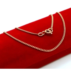 Złoty łańcuszek gęsta Pancerka pr.585 W:3,98gr Dł:57cm