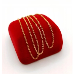 Złoty łańcuszek ankier Pr.585 W:3,15gr Dł:52cm Warmet