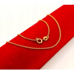 Złoty łańcuszek ankier Pr.585 W:3,15gr Dł:52cm Warmet