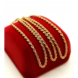 Złoty łańcuszek Kordel Pr.585 W:2,15gr Dł:46cm InterSKLEP