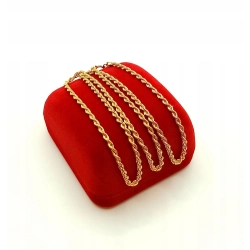 Złoty łańcuszek Kordel Pr.585 W:2,15gr Dł:46cm InterSKLEP