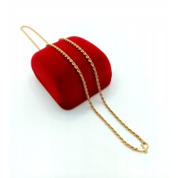 Złoty łańcuszek Kordel Pr.585 W:2,15gr Dł:46cm InterSKLEP