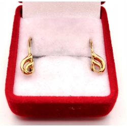 Złote kolczyki PR.583 W:1,15gr InterSKLEP
