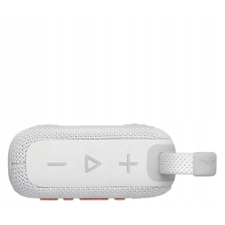 Głośnik przenośny JBL GO 4 biały Bluetooth wodoodporność IP67