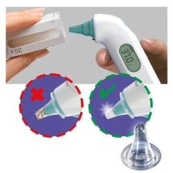 Termometr elektroniczny Braun ThermoScan 3 IRT3030 biały