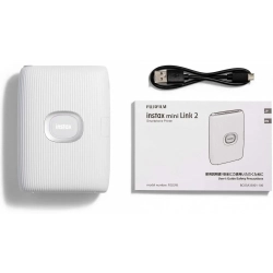 Drukarka fotograficzna Fujifilm Instax Mini Link 2 Clay White