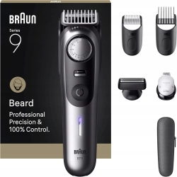 Braun Trymer do brody Series 9 z 7 narzędziami fryzjerskimi Power Boost
