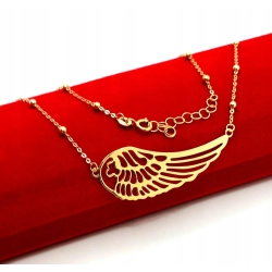 Złoty łańcuszek Skrzydło NOWY PR.585 W:1,91gr Dł.42,5-45cm InterSKLEP