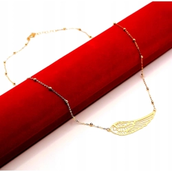 Złoty łańcuszek Skrzydło NOWY PR.585 W:1,91gr Dł.42,5-45cm InterSKLEP