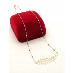 Złoty łańcuszek Skrzydło NOWY PR.585 W:1,91gr Dł.42,5-45cm InterSKLEP