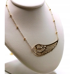 Złoty łańcuszek Skrzydło NOWY PR.585 W:1,91gr Dł.42,5-45cm InterSKLEP