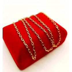 Złoty łańcuszek Ankier kuty Pr.585 W:7,78gr D:59cm InterSKLEP