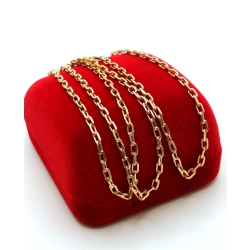 Złoty łańcuszek Ankier kuty Pr.585 W:7,78gr D:59cm InterSKLEP