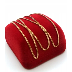 Złoty łańcuszek gęsta pancerka Pr.750 W:3,73gr Dł:48cm InterSKLEP