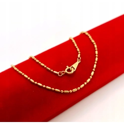 Złoty łańcuszek Kulkowy Pr.750 W:4,40gr Dł:42cm InterSKLEP