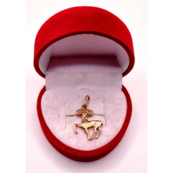 Złota zawieszka znak zodiaku Baran PR.583 W:1,70gr InterSKLEP