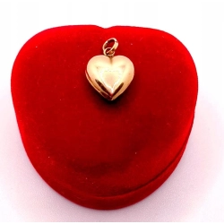 Złota zawieszka Serce PR.585 W:1gr InterSKLEP