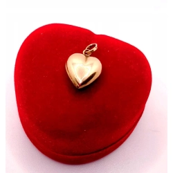 Złota zawieszka Serce PR.585 W:1gr InterSKLEP