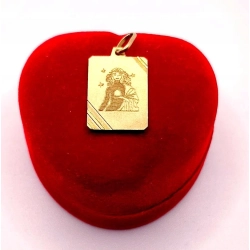Złta zawieszka znak zodiaku Panna PR.585 W:0,90gr InterSKLEP