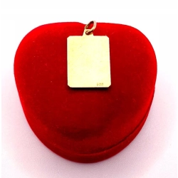 Złta zawieszka znak zodiaku Panna PR.585 W:0,90gr InterSKLEP