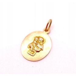 Złota zawieszka Św. Antoni PR.585 W:2,39gr InterSKLEP