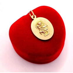 Złota zawieszka Św. Antoni PR.585 W:2,39gr InterSKLEP