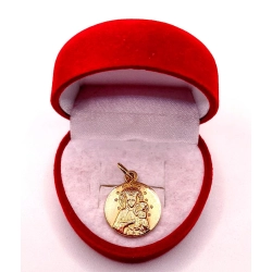 Złota zawieszka medalik WARMET PR.585 W:4,78gr InterSKLEP