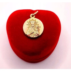 Złota zawieszka medalik WARMET PR.585 W:4,78gr InterSKLEP