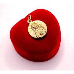 Złota zawieszka medalik WARMET PR.585 W:4,78gr InterSKLEP