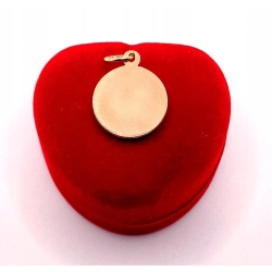 Złota zawieszka medalik WARMET PR.585 W:4,78gr InterSKLEP