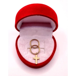 Złota zawieszka z Krzyżykiem PR.585 W:1,29gr InterSKLEP