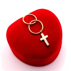 Złota zawieszka z Krzyżykiem PR.585 W:1,29gr InterSKLEP