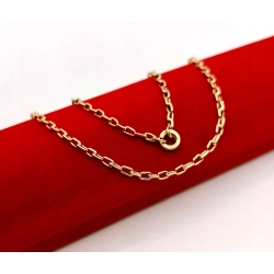 Złoty łańcuszek Ankier Pr.585 W:9,05gr Dł:62cm