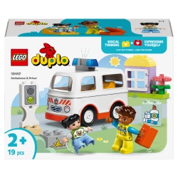 LEGO DUPLO Karetka z kierowcą 10447 InterSKLEP