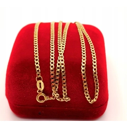 Złoty łańcuszek Pancerka PR.585 W:2,65gr Dł.50,5cm InterSKLEP