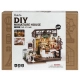 ROBOTIME Składany Drewniany Model Puzzle Domek 3D - Smakowita Kawiarnia