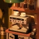 ROBOTIME Składany Drewniany Model Puzzle Domek 3D - Smakowita Kawiarnia