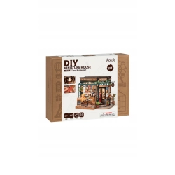 Puzzle 3D, mini domek DIY, restauracja Tipsy, Rolife, 297 elementów