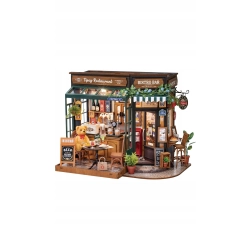 Puzzle 3D, mini domek DIY, restauracja Tipsy, Rolife, 297 elementów